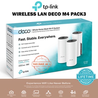 TP-LINK WIRELESS LAN DECO_M4-PACK3 Model : DECO_M4-PACK3