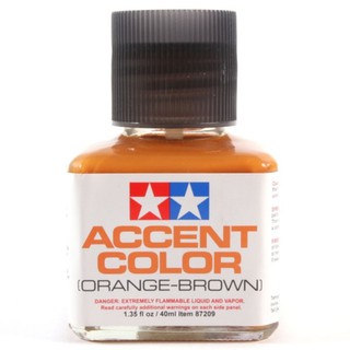 Tamiya Panel Line Accent Color [Orange-Brown] (TA 87209)