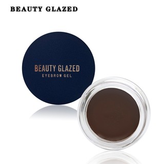 2 ใน 1 Beauty Glazed กันน้ำ 5 สี Eyebrow Cream Gel แต่งหน้าพร้อมแปรง