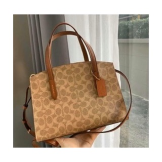 COACH 32749 Charlie Carryall 28 In Signature Canvas