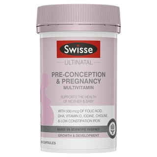 Swisse Ultinatal Pre Conception &amp; Pregnancy 180 Capsules