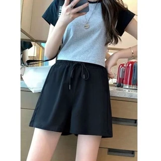 🚀พร้อมส่ง🚀ราคาถูกที่สุด💫M-3XL✨กางเกงขาสั้นผู้หญิง สไตส์เกาหลี ผ้านิ่มใส่สบาย กางเกงวอร์ม(ไม่มีกระเป๋า)