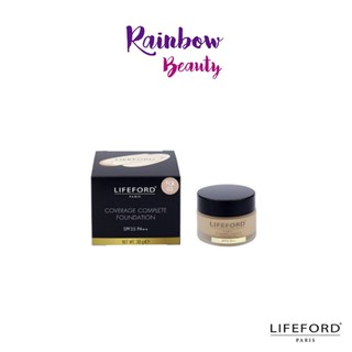 Lifeford Coverage Complete Foundation  คัฟเวอร์เรจ คอมพลีต ฟาวเดชั่น ครีมรองพื้น ปกปิด 30g.