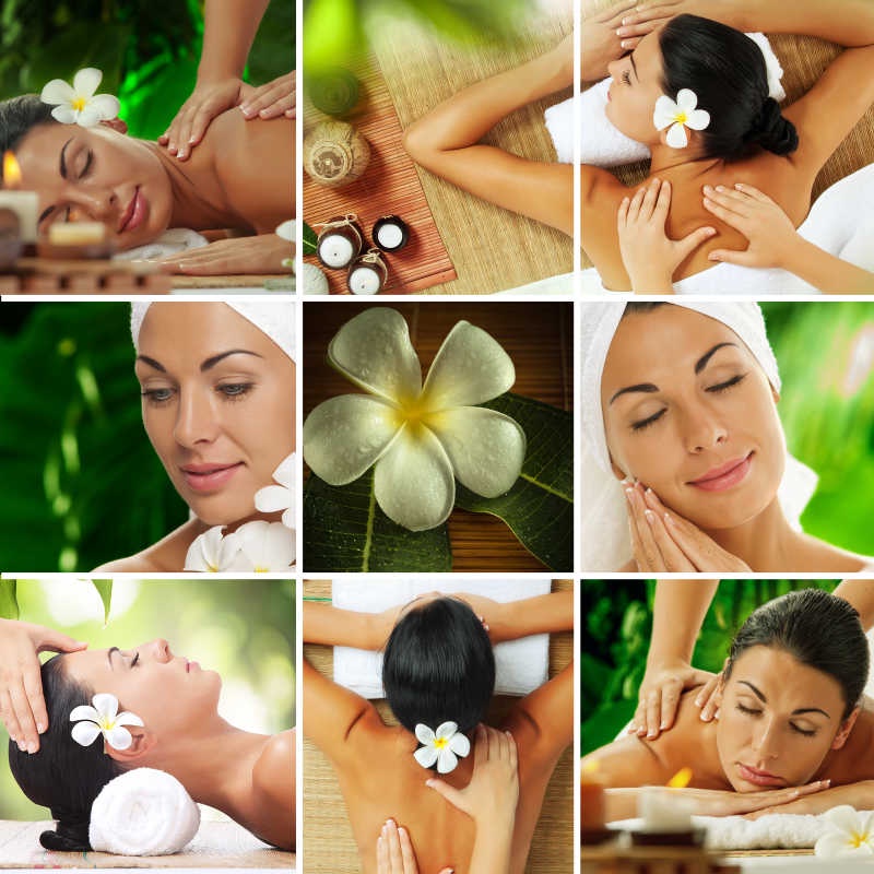 Custom SPA Salon เล็บฟุตนวด 3d ภาพจิตรกรรมฝาผนังวอลล์เปเปอร์สําหรับเล็บ Shop Beauty Shop นวดตกแต่งอุตสาหกรรมผนังกระดาษสติกเกอร์