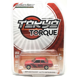 Greenlight 1/64 Tokyo Torque Series 3 - 1971 Raydaddy Auto Datsun 510 47010-E