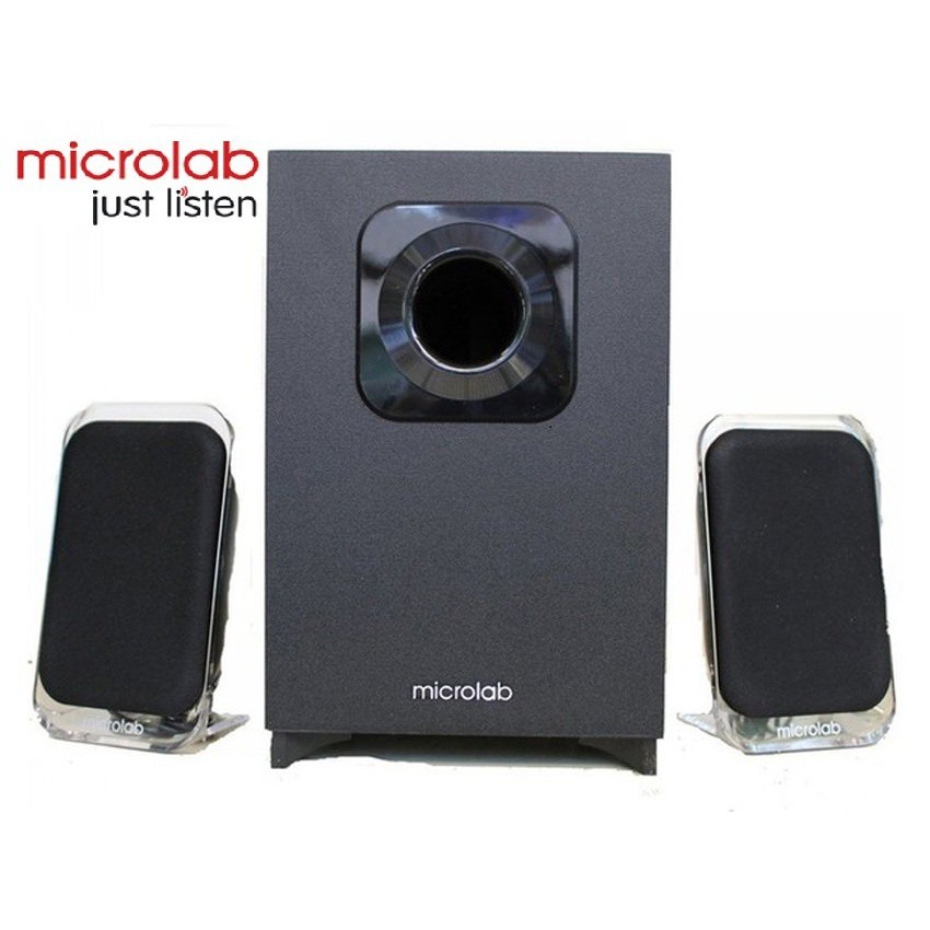 Microlab รุ่น M-113 BT Bluetooth Speaker ลำโพงบลูทูธ 2.1 แชลแนล(สีดำ) รับประกันศูนย์