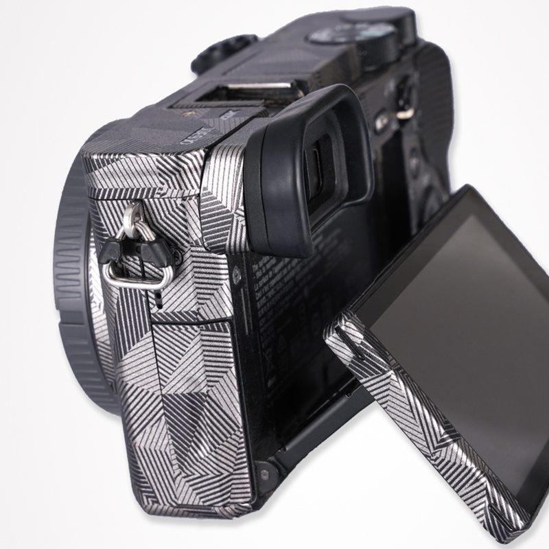 เหมาะสําหรับ SONY A6400 Body ฟิล์มป้องกัน SONY A6300 สติกเกอร์สติกเกอร์ลวงตาหนัง Matte 3M รวมทุกอย่า