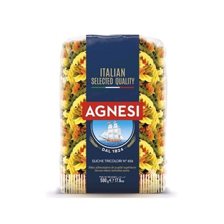 Agnesi Pasta Eliche Tricolor 500g