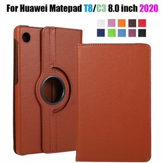 เคสโทรศัพท์มือถือหมุนได้ 360 องศาสําหรับ Huawei Matepad T8 8 8 . 0 นิ้ว