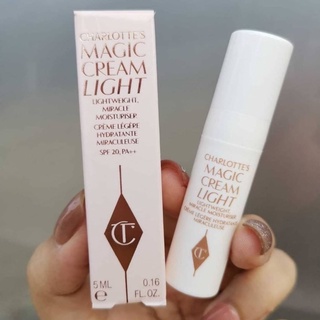 พร้อมส่ง*ของแท้* Charlotte Tilbury Magic Cream Light 5ml. เซรั่มที่เป็นทั้งกันแดด + บำรุง + เมคอัพเบส ดีงามพระรามแปดสุดๆ