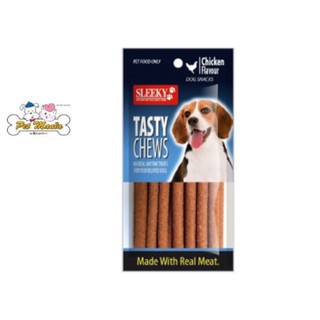 (รสไก่)SLEEKY Tasty Chew - Stick ขนมขบเคี้ยวแบบแท่ง 50g.