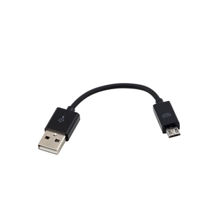 สายเคเบิลชาร์จ ซิงค์ข้อมูล Micro B แปลง USB 2.0 A 10 ซม. สำหรับโทรศัพท์มือถือ พีซี แล็ปท็อป