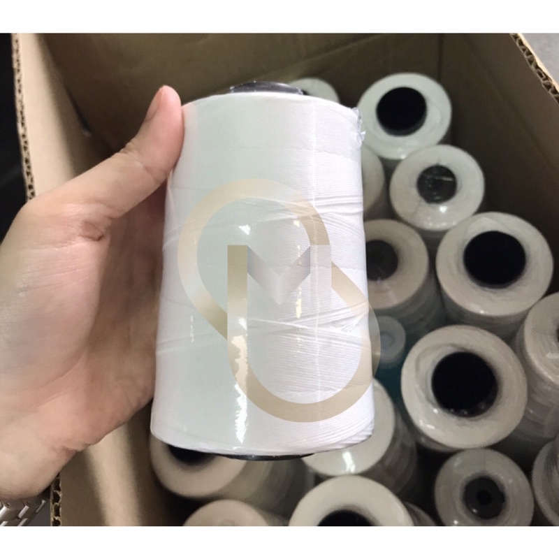 ด้ายเย็บกระสอบ 20/6 200g กับ 250g สีขาว/สีแดง
