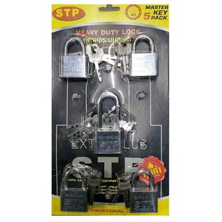 STP กุญแจมาสเตอร์คีย์ กุญแจ Master key 40 mm (5 ตัว/ชุด)