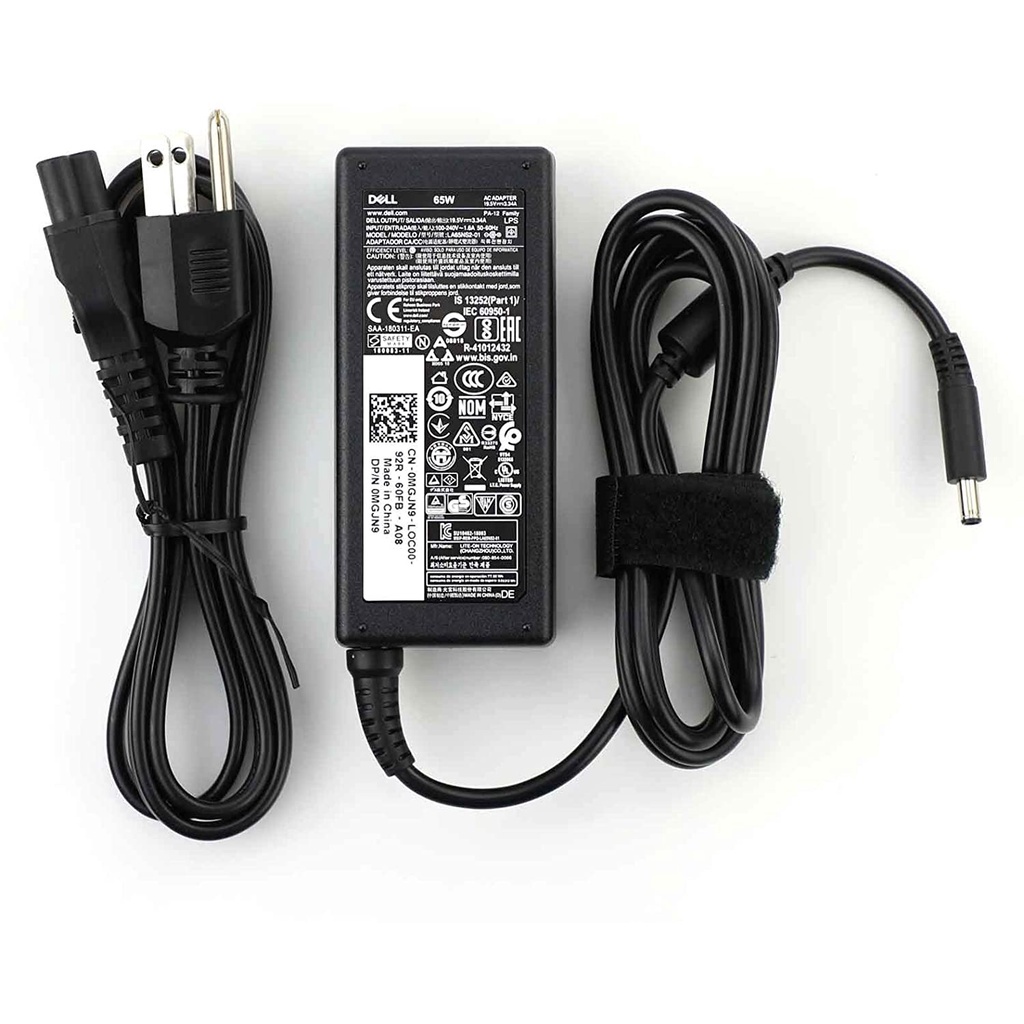 ใหม่ Inspiron 13 14 15 แล็ปท็อปชาร์จ 65W(วัตต์) Slim AC Power Adapter (LA65NS2-01/0G6J41/MGJN9) สําห