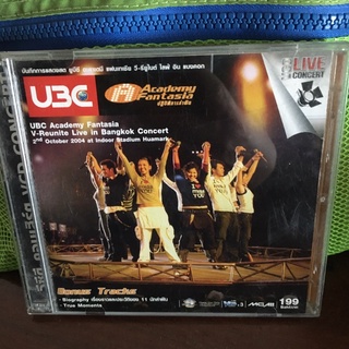 [มือสอง] หายาก VCD บันทึกการแสดงสด UBC Academy Fantasia V-Reunite Live in Bangkok Concert