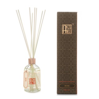 Akaliko Aroma Reed Diffuser 100 ml - อะกาลิโก ก้านไม้หอมปรับอากาศ ก้านไม้หอมกระจายกลิ่น น้ำหอม อโรม่า (รุ่นกล่องน้ำตาล)