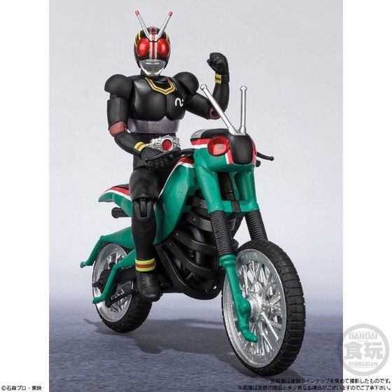 (พร้อมส่ง) Shodo x kamen rider 5 kamen rider Black + Battle hopper