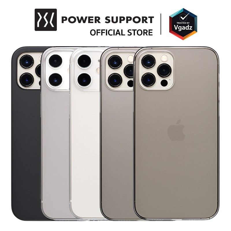 Power Support รุ่น Air Jacket - iPhone 12 Mini / 12 / 12 Pro / 12 Pro Max เคส am8W