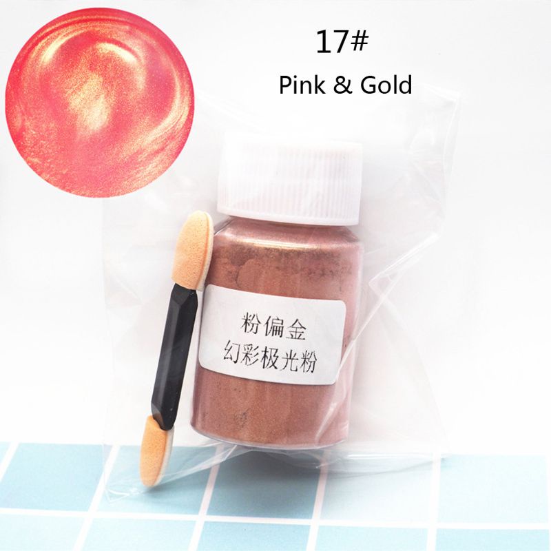for Aurora Pearl Pigment Powder Mica Pearlescent Colorants Resin Dye Jewelry Mak - รูปที่ 6