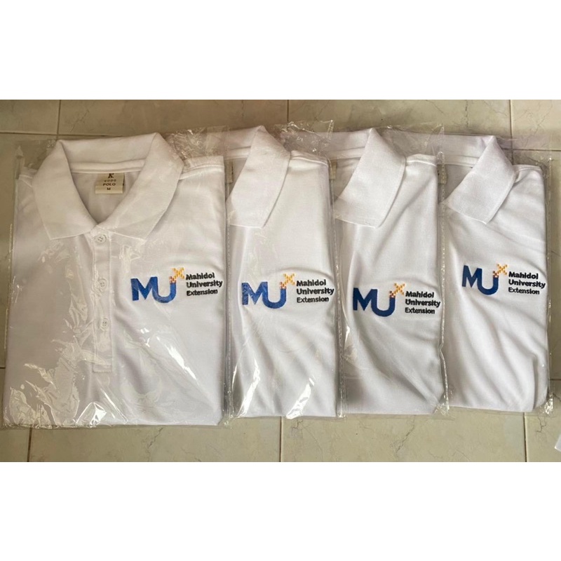 ✅ไม่มีขั้นต่ำ เสื้อโปโลปักชื่อ สามารถออกแบบเองได้