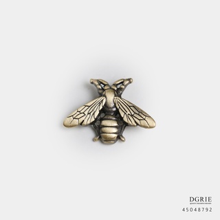 Vintage Bronze Bee Brooch-เข็มกลัดผึ้งวินเทจสีบรอนซ์