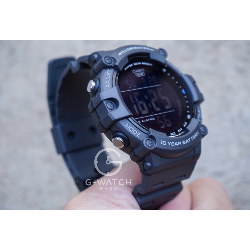 Casio Standard [จอดำ] AE-1500WH-8BV, AE-1500WH-8B, AE-1500WH-8, AE-1500