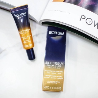 BIOTHERM Blue Therapy Serum-in-Oil Night 10ml  (3614271433862)