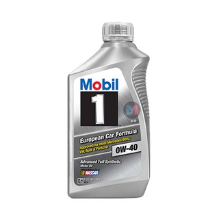 น้ำมันเครื่องสังเคราะห์แท้ Mobil1 0W-40 FS European Car Formula