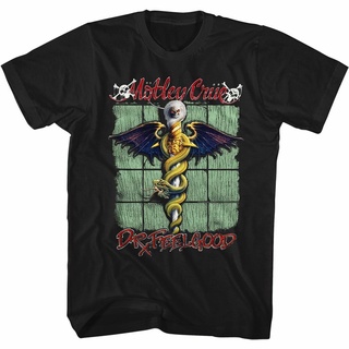 T-shirt  เสื้อยืด ลาย Motley Crue Feelgood สีดํา สําหรับผู้ใหญ่S-5XL