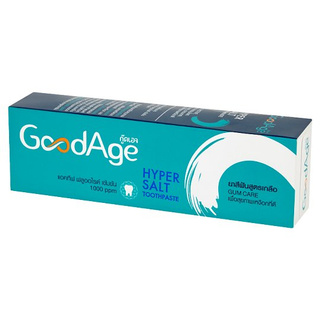 กู๊ดเอจ ไฮเปอร์ ซอลท์ ยาสีฟันสูตรเกลือ 90กรัม/Good Age Hyper Salt Salt Toothpaste 90 gm.