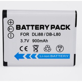 แบตกล้อง SANYO DB-L80 DLI88Capacity800mAh for Xacti DMX-CG11, VPC-CG10, VPC-CG102, VPC-CG20,VPC-CS1, VPC-GH2, VPC-X1200