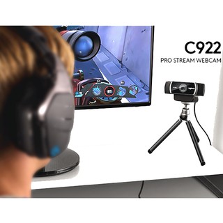 Logitech C922 สำหรับการสตรีมเกม Pro Stream 1080P Webcam 1Year Warranty #5
