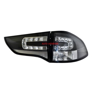 ไฟท้าย ไฟท้ายแต่ง LED MITSUBISHI PAJERO SPORT 2009 2010 2011 2012 2013 2014 โคมดำ