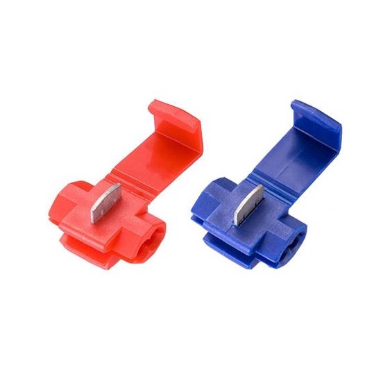 ตัวจั๊มสายไฟ ตลับหนีบสายไฟ T-Tap ไม่ต้องตัดต่อสาย ขนาด 0.5 - 2.5 มิล