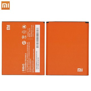 Xiao Mi Original BM45 แบตเตอรี่โทรศัพท์มือถือสำหรับ Xiaomi Redmi Hongmi Note2 เปลี่ยนแบตเตอรี่ความจุจริง 3020mAh