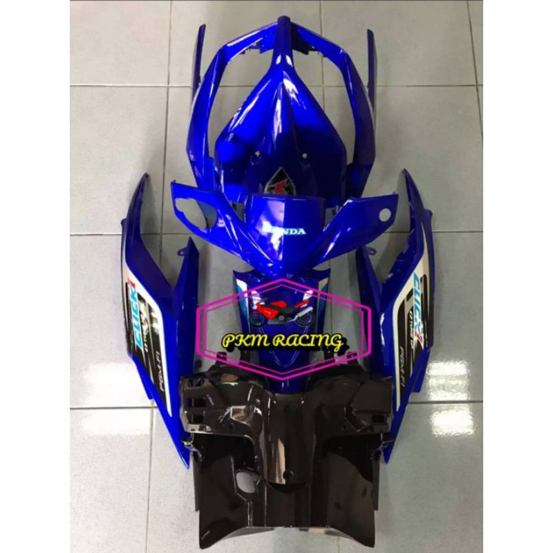 ชุดสี Click 110i มีทั้งหมด 7 ชิ้น
