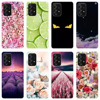 เคสสำหรับ Samsung Galaxy A52 5G Case Silicone Back Cover Soft Casing Samsung A52 5G 2021 GalaxyA52 2021cartoon TPU เคส