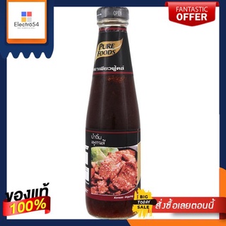 เพียวฟู้ดส์น้ำจิ้มหมูย่างเกาหลี 330 กรัมPURE FOODS KOREA DIPPING SAUCE 330G