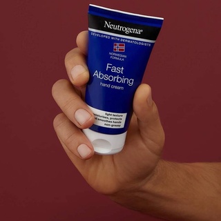 🌸พร้อมส่ง🌸Neutrogena Norwegian Formula Fast Absorbing Hand Cream 75ml ครีมทามือซึมซาบเร็ว