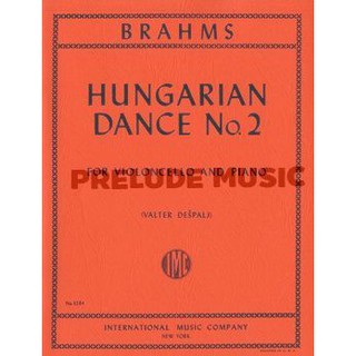 (Cello) Brahms, J: Hungarian Dance No.2 Vc Pft (IMC3294)