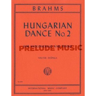 (Cello) Brahms, J: Hungarian Dance No.2 Vc Pft (IMC3294)