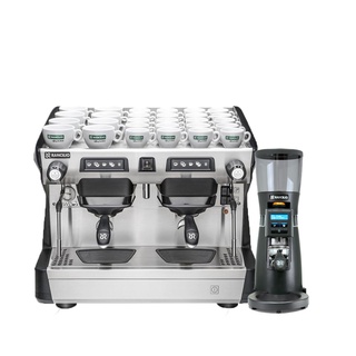 เครื่องชงกาแฟ Rancilio Classe 5 USB 2 GR Compact SB + เครื่องบด Rancilio Kryo 65OD