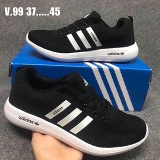 รองเท้าผ้าใบ รองเท้าผ้าใบADIDAS รองเท้าวิ่ง รองเท้ากีฬา (สินค้าขายดี/สินค้าส่งไว100%)