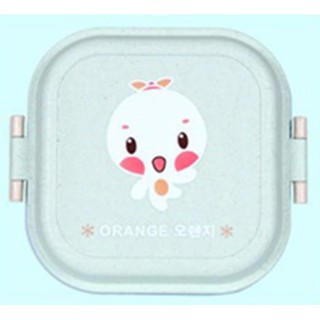 YHL Lunch Box Pinto Bento กล่องใส่อาหาร ที่ใส่อาหาร กับข้าว ปิ่นโต 2ชั้น ทำจากวัสดุธรรมชาติ ลายการ์ตูน