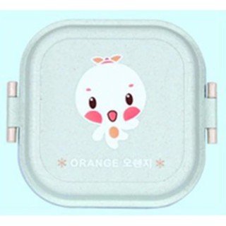 YHL Lunch Box Pinto Bento กล่องใส่อาหาร ที่ใส่อาหาร กับข้าว ปิ่นโต 2ชั้น ทำจากวัสดุธรรมชาติ ลายการ์ตูน