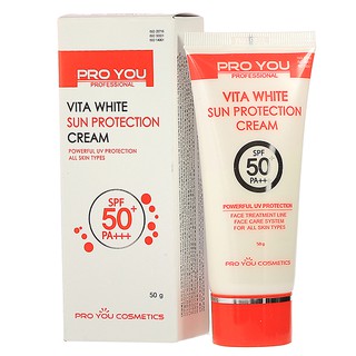 ครีมกันแดด โปรยู Exp.05/01/24 (Pro you vita white sun protection cream)