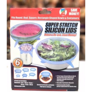 super stretch silicone ซิลิโคนถนอมอาหารมหัศจรรย์