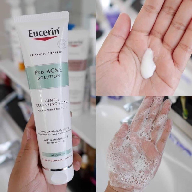 eucerin pro acne solution cleansing foam