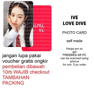 โฟโต้การ์ด ive lovedive unofficial